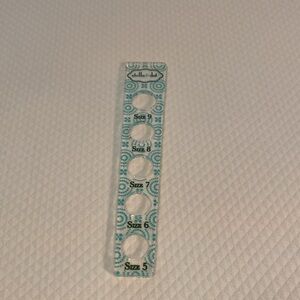 Ring Sizer Vintage Stella & Dot Acrylic Sizes 5 6 7 8 9 Retired